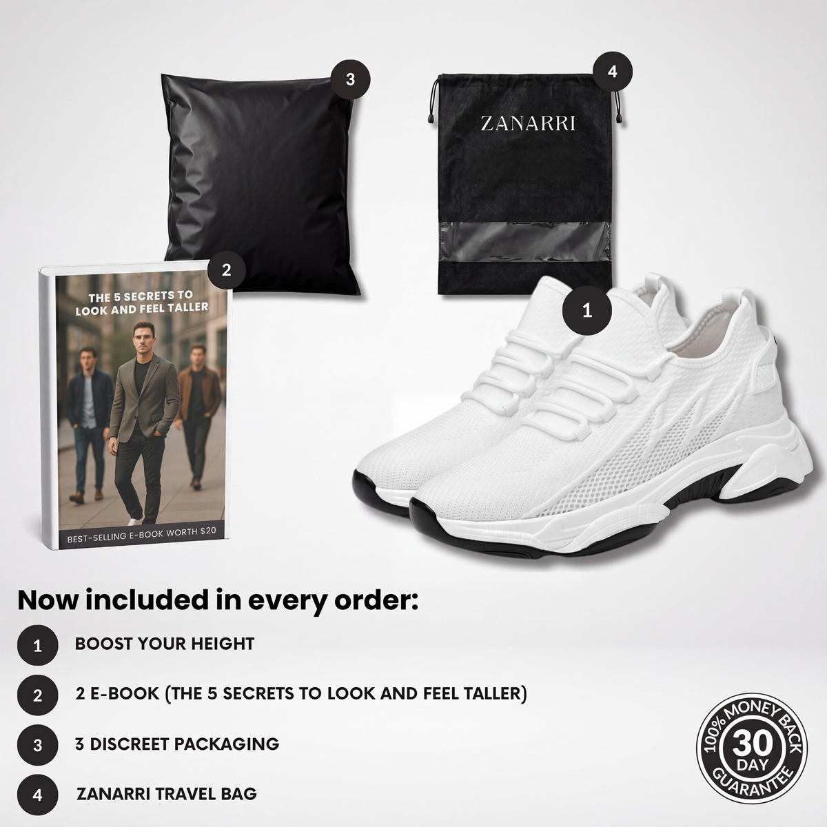 Foxley - Height Boosting Sneakers™