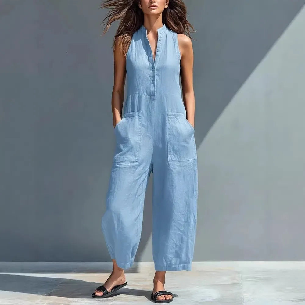 Lucinda | Elegant Sleeveless Jumpsuit