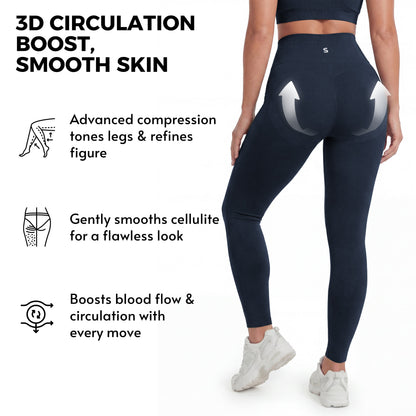 Pocket 3D Anti-Cellulite Sculpting Leggings