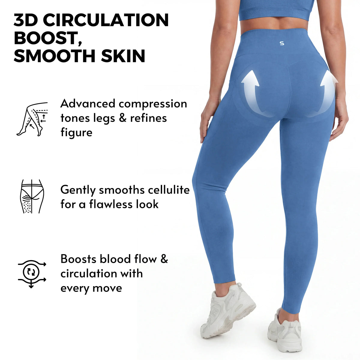 Pocket 3D Anti-Cellulite Sculpting Leggings