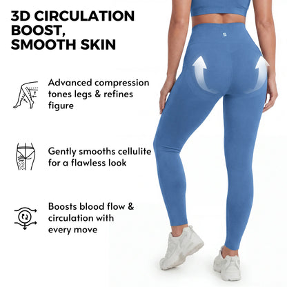 Pocket 3D Anti-Cellulite Sculpting Leggings