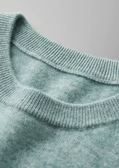 PREMIUM CASHMERE CLASSIC CREWNECK T-SHIRT