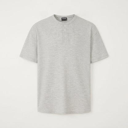 Valencia Textured Henley Tee