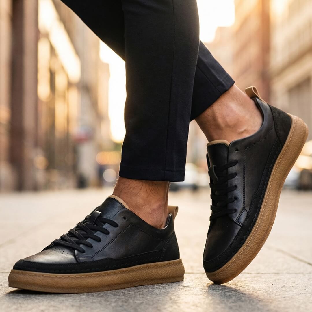 Colter Leather Sneakers