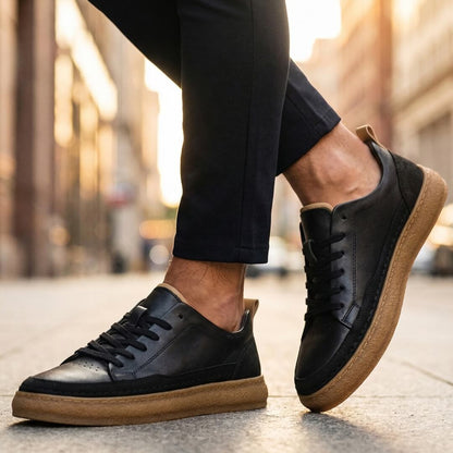 Colter Leather Sneakers