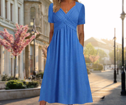 Leyla | Elegant Flattering Midi Dress