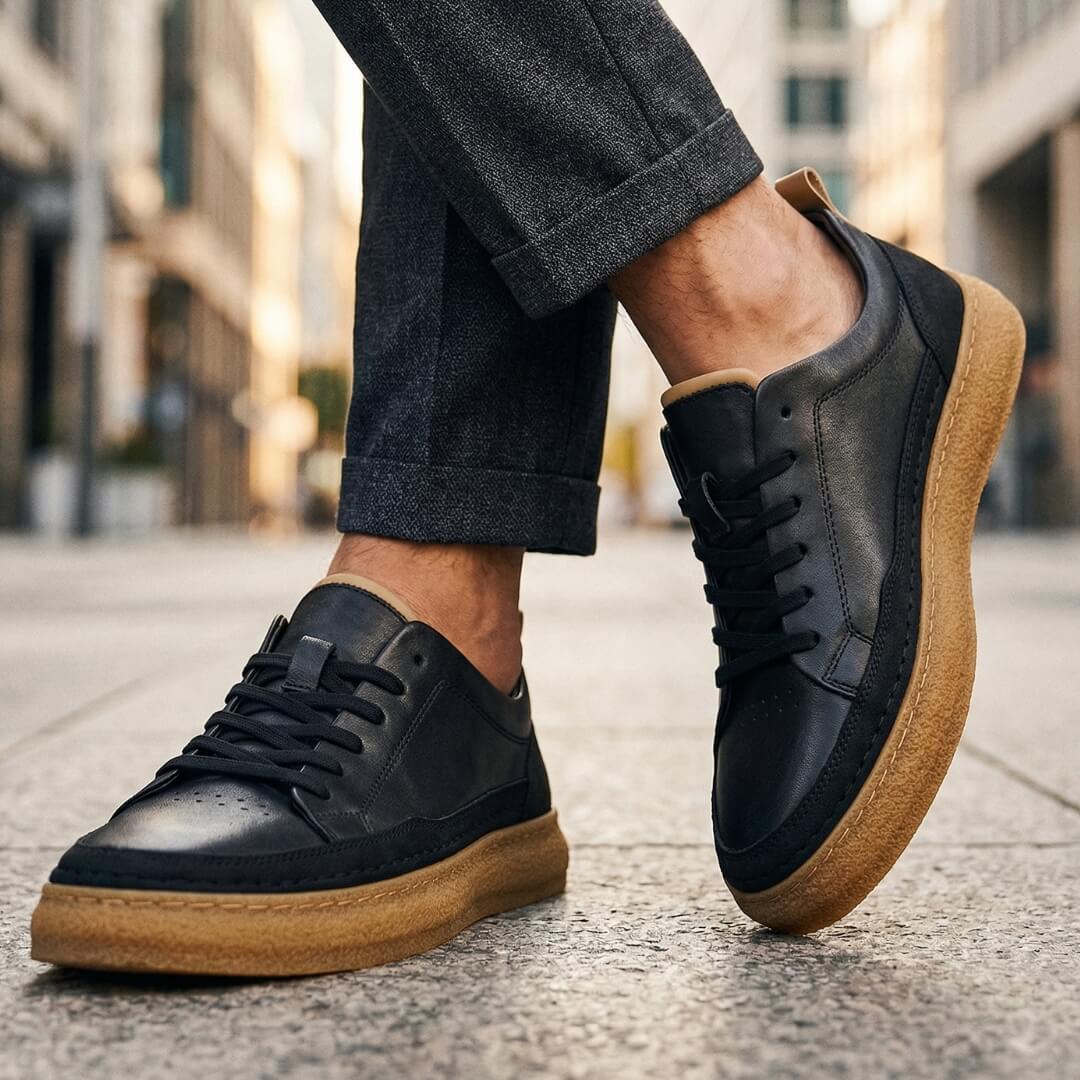 Colter Leather Sneakers