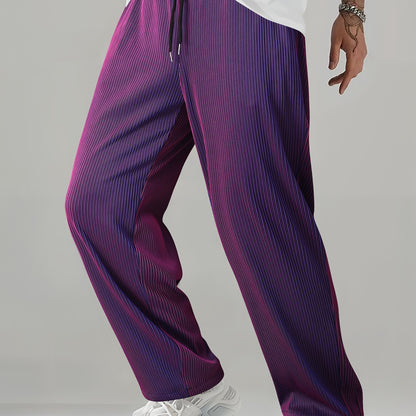 Duskwell Ombré Pleat Wide-Leg