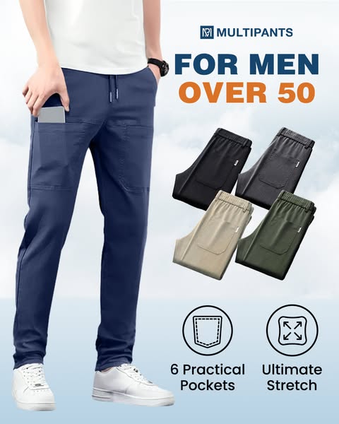 MultiPants – High Stretch Multi-pocket Durable Cargo Pants | BUY 1 GET 25% OFF THE 2nd Pair, LIMITED TIME OFFER