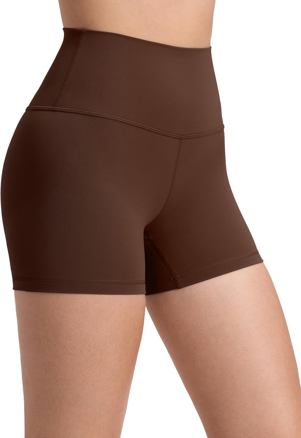 YOGA Womens Yoga Shorts - High Waisted Workout Gym Leggings Running Spandex Biker Shorts