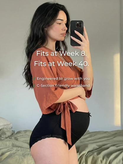 Ultra-Soft Maternity Support Panties
