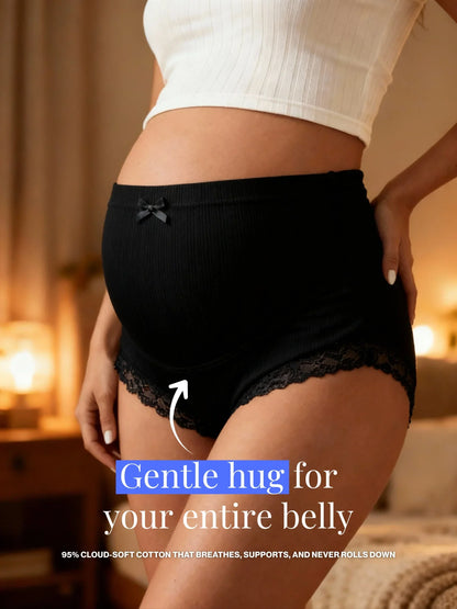 Ultra-Soft Maternity Support Panties