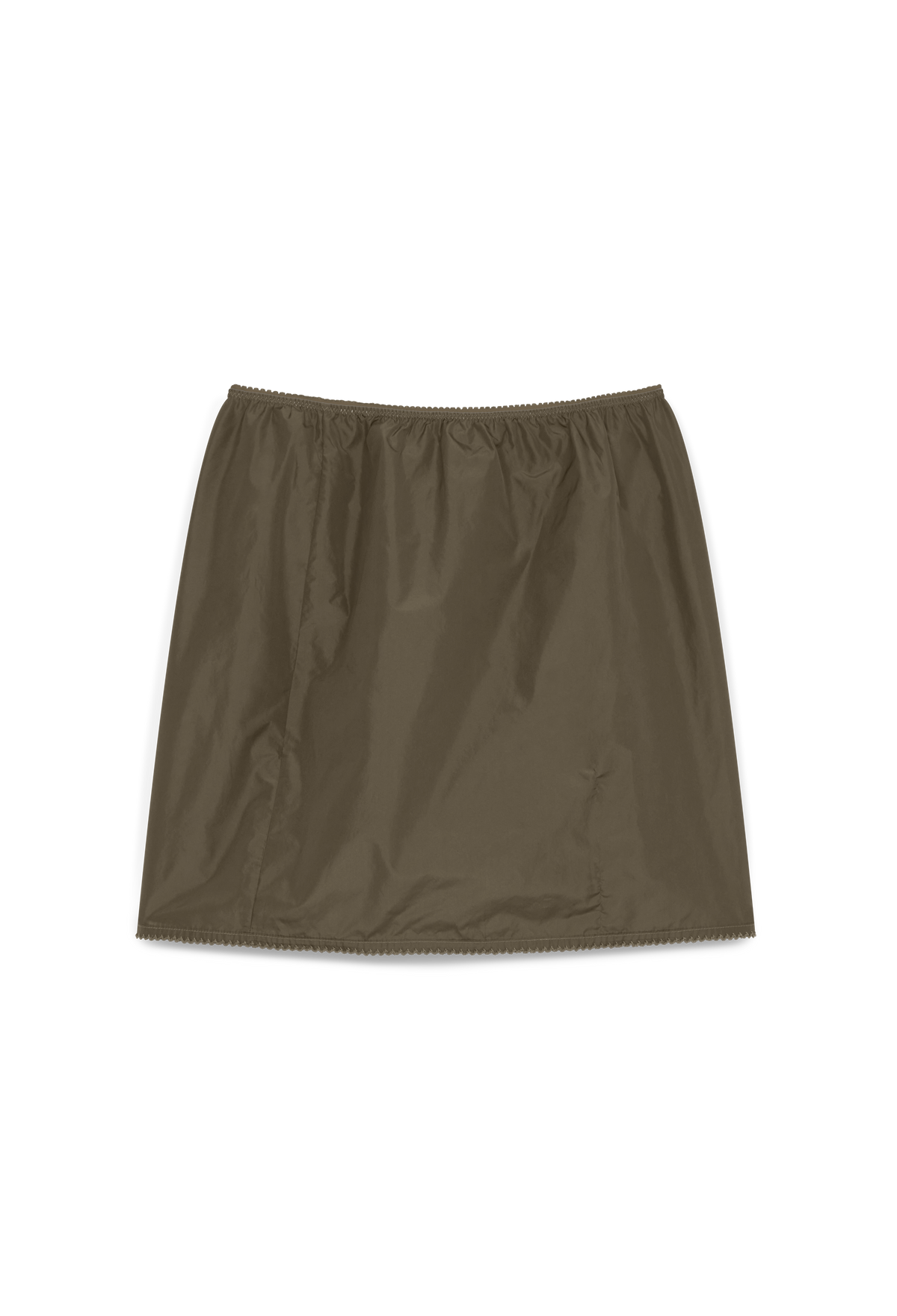 Khaki Midi Skirt