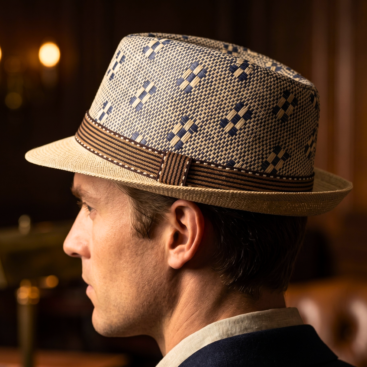 Rivello Woven Fedora