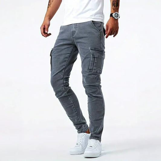 André Ferran Cargo Denim Jeans