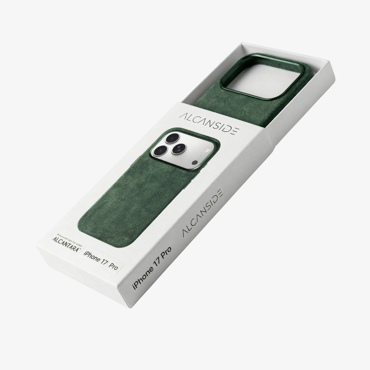 iPhone 17 Pro Max - Alcantara Case - Midnight Green