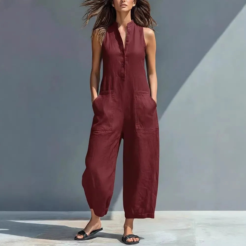 Lucinda | Elegant Sleeveless Jumpsuit
