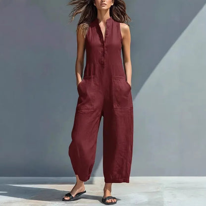 Lucinda | Elegant Sleeveless Jumpsuit