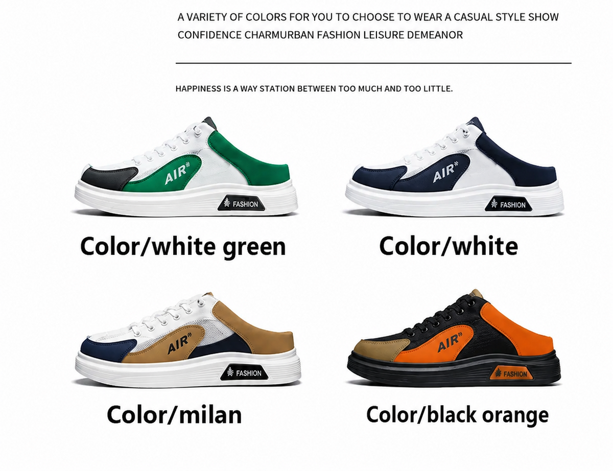 Ashton Breathable Mesh Slip-On Trainer