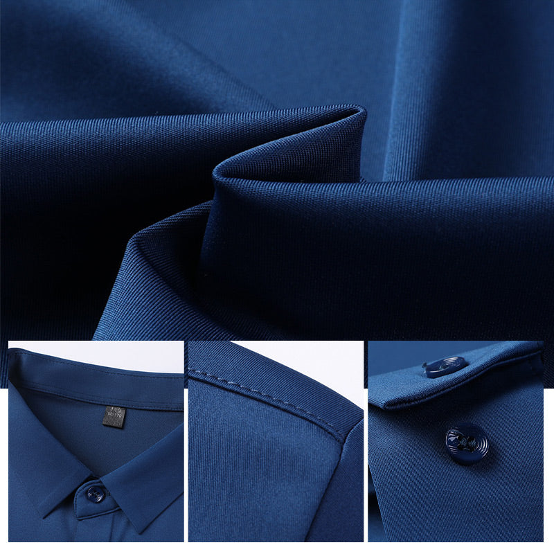 🎉2026 New Product Hot Sale✨Men's Wrinkle-Free Stretch Dress Shirt