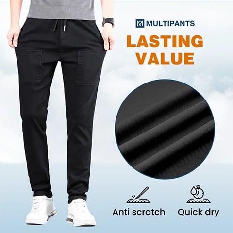 MultiPants – High Stretch Multi-pocket Durable Cargo Pants | BUY 1 GET 25% OFF THE 2nd Pair, LIMITED TIME OFFER