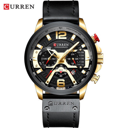 Curren Men's Sports Military Chronograph Watch (Dial 4.8cm) - CUR208
