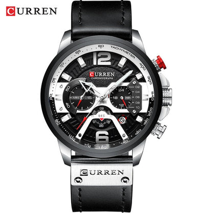 Curren Men's Sports Military Chronograph Watch (Dial 4.8cm) - CUR208
