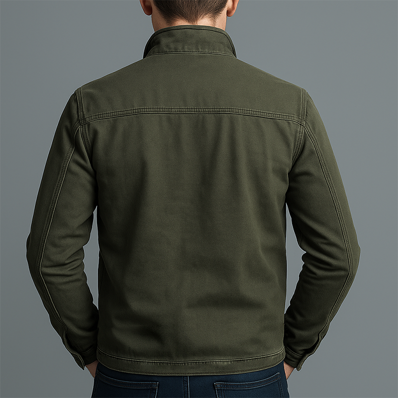 Chris Vintage Cotton Zip Jacket