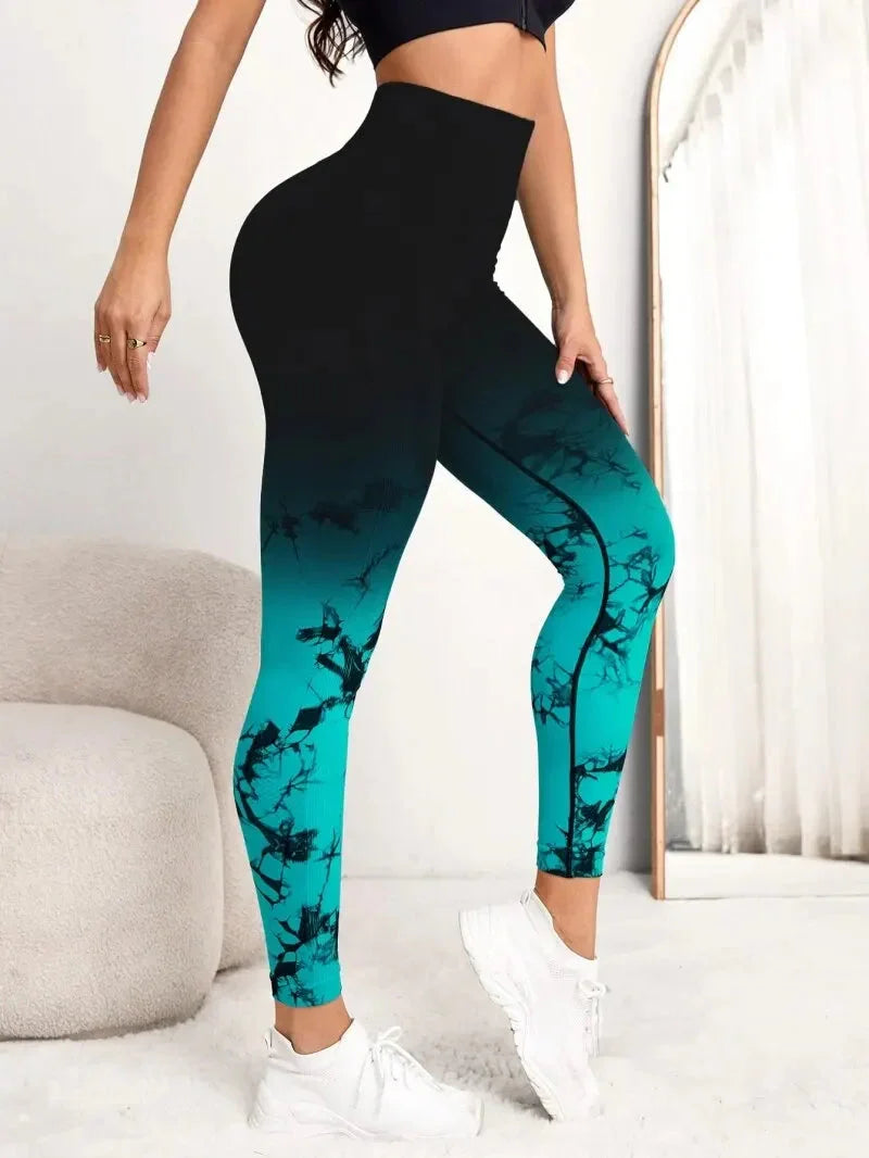 Wonder Tie Dye Seamless Leggings